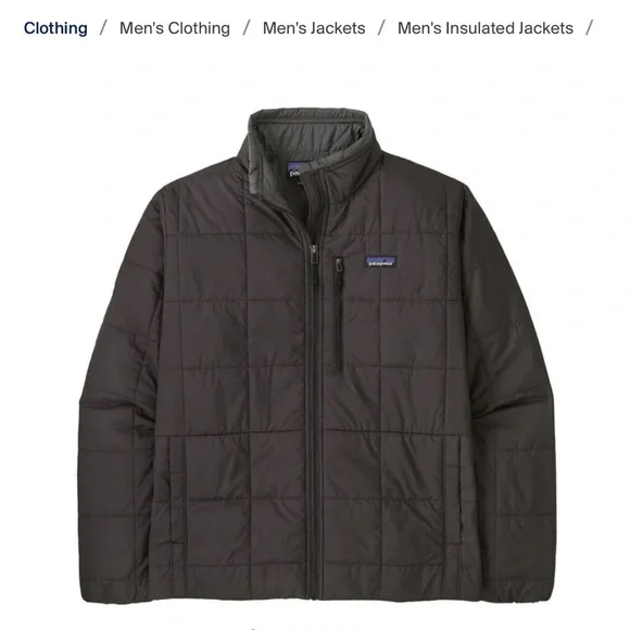 Patagonia Men's light Gust jacket -Black  NEW with tags. Authentic Patagonia NEW - Picture 8 of 15